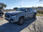 2019 Toyota Tacoma Double Cab Gray vin: 3TMAZ5CN2KM106710