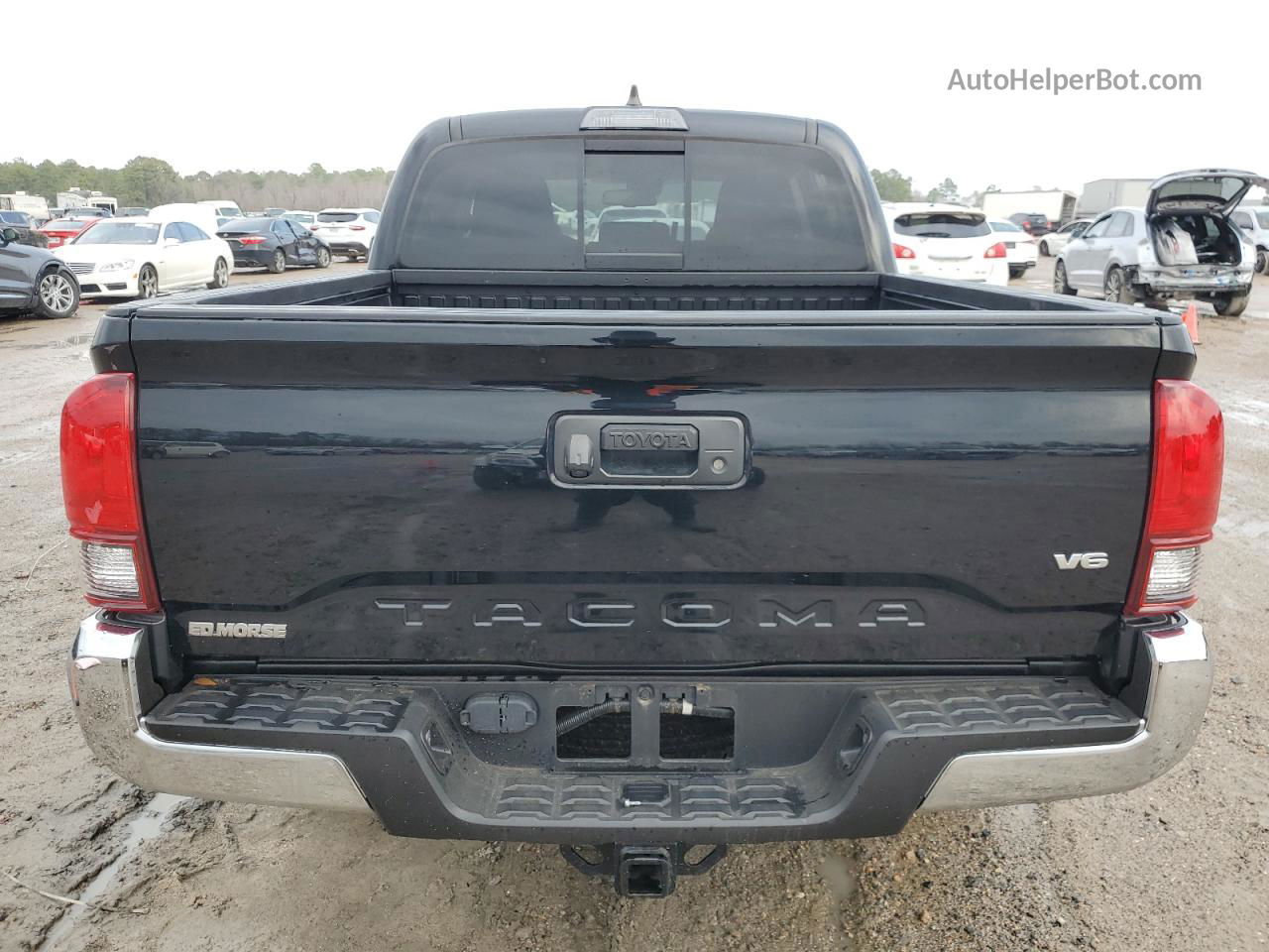 2020 Toyota Tacoma Double Cab Черный vin: 3TMAZ5CN2LM121791