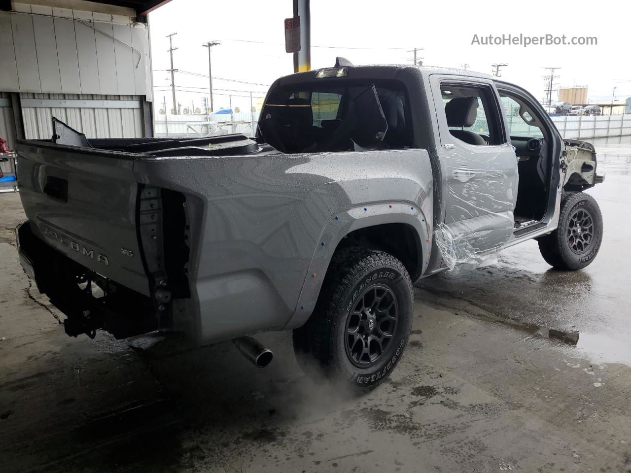 2021 Toyota Tacoma Double Cab Silver vin: 3TMAZ5CN2MM141900