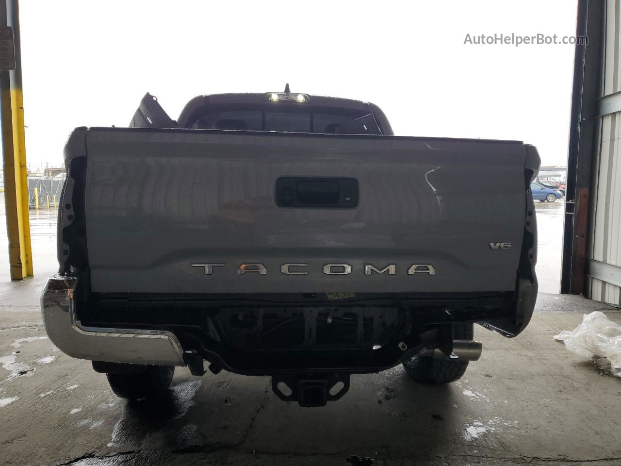 2021 Toyota Tacoma Double Cab Серебряный vin: 3TMAZ5CN2MM141900