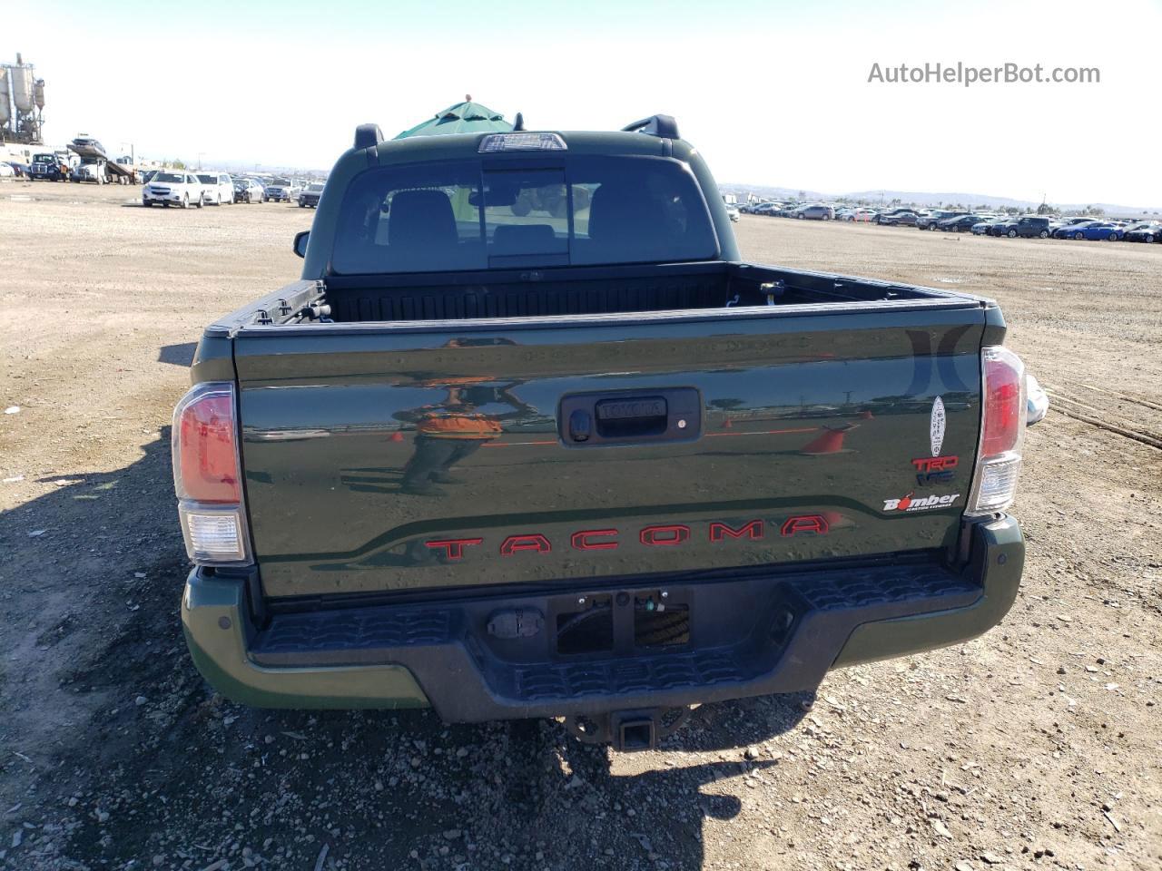 2021 Toyota Tacoma Double Cab Green vin: 3TMAZ5CN2MM146305