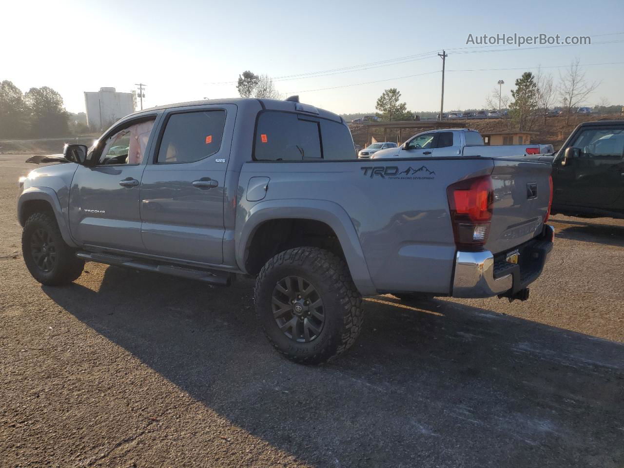 2020 Toyota Tacoma Double Cab Gray vin: 3TMAZ5CN3LM114963