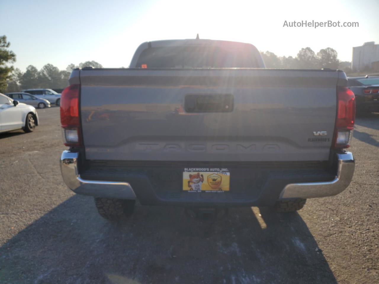 2020 Toyota Tacoma Double Cab Gray vin: 3TMAZ5CN3LM114963