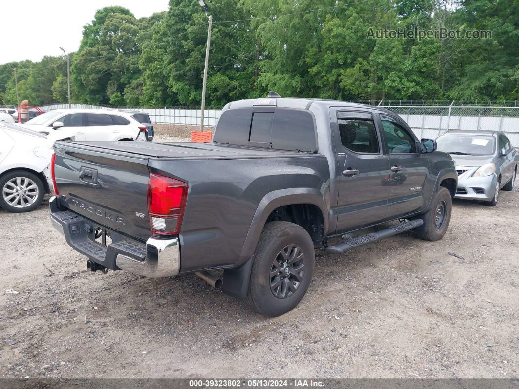 2021 Toyota Tacoma Sr5 V6 Gray vin: 3TMAZ5CN3MM143252