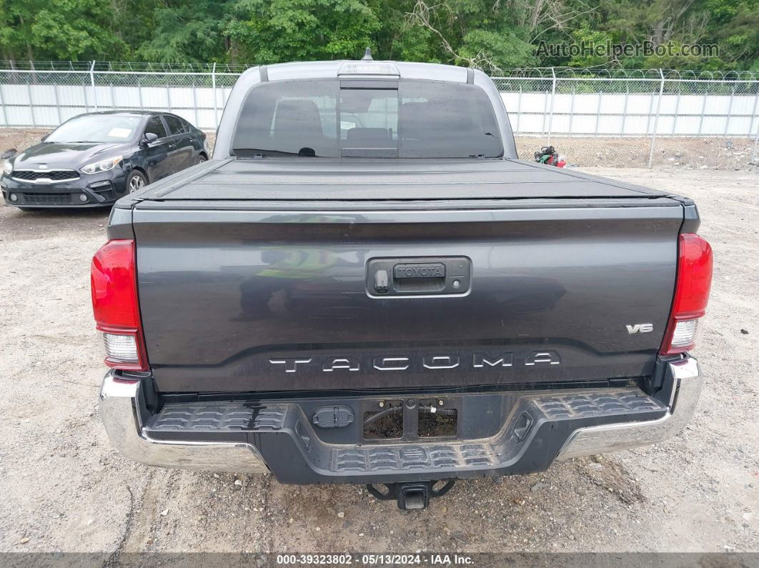 2021 Toyota Tacoma Sr5 V6 Gray vin: 3TMAZ5CN3MM143252