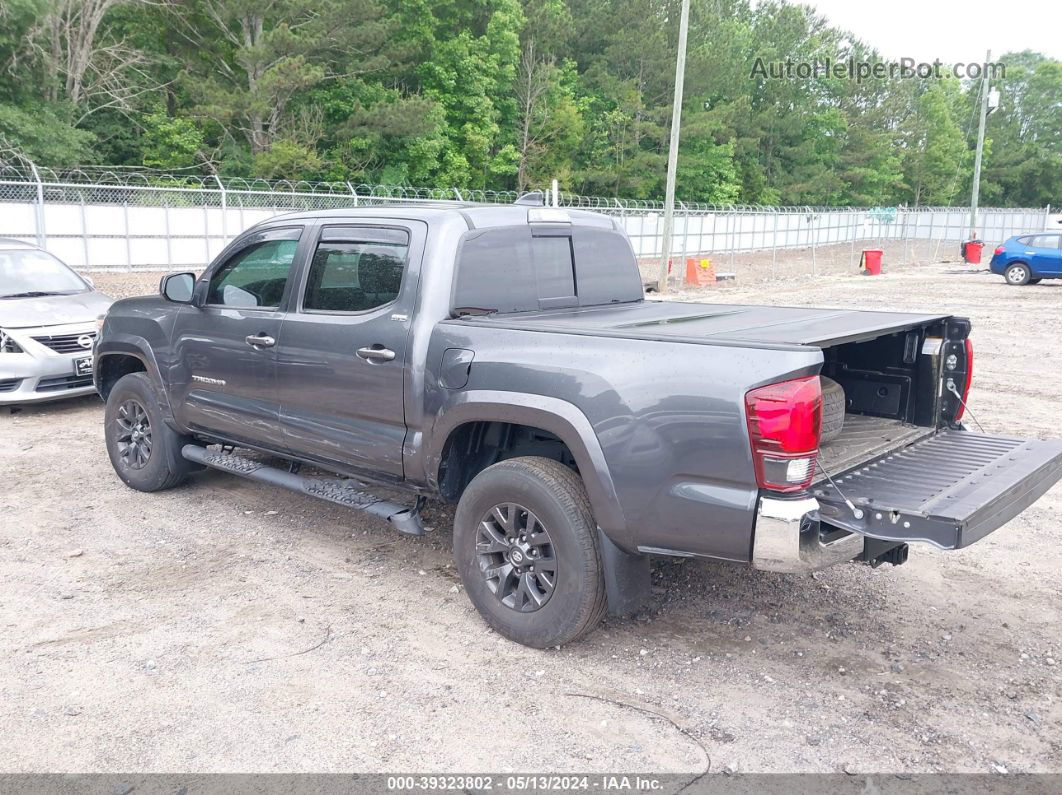 2021 Toyota Tacoma Sr5 V6 Gray vin: 3TMAZ5CN3MM143252