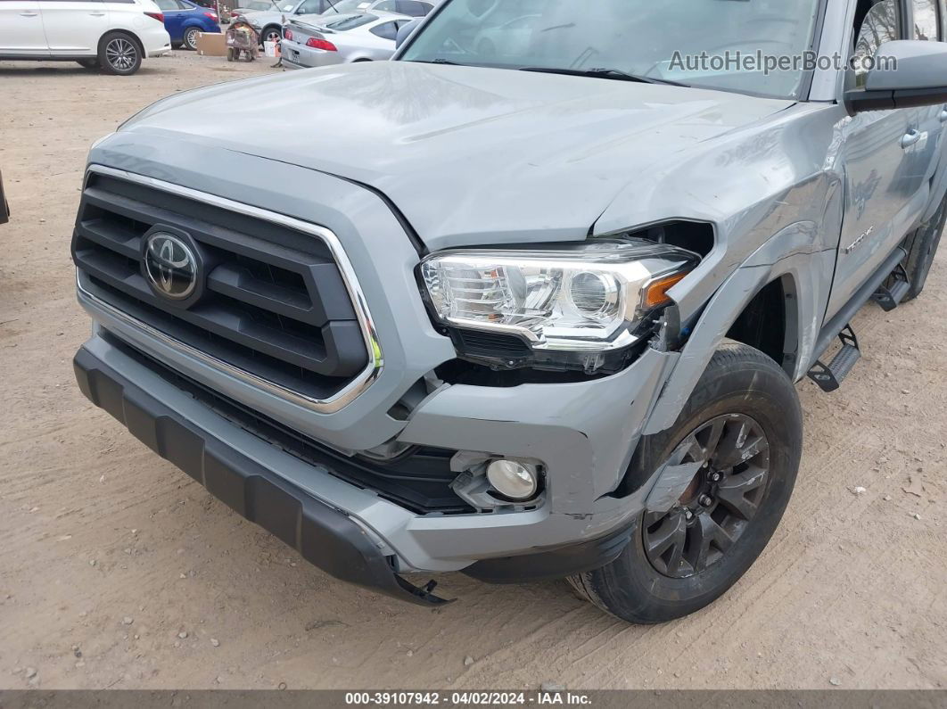 2021 Toyota Tacoma Sr5 V6 Серый vin: 3TMAZ5CN3MM152016