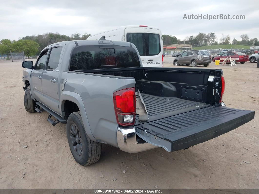 2021 Toyota Tacoma Sr5 V6 Gray vin: 3TMAZ5CN3MM152016