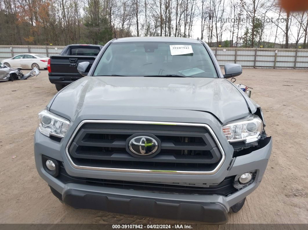 2021 Toyota Tacoma Sr5 V6 Gray vin: 3TMAZ5CN3MM152016