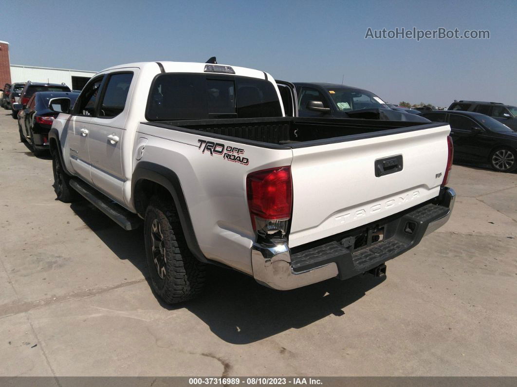 2017 Toyota Tacoma Trd Off Road White vin: 3TMAZ5CN4HM028522