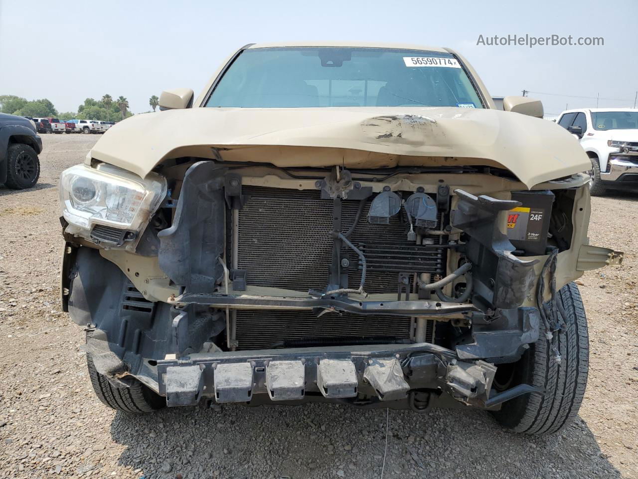 2019 Toyota Tacoma Double Cab Brown vin: 3TMAZ5CN4KM084130