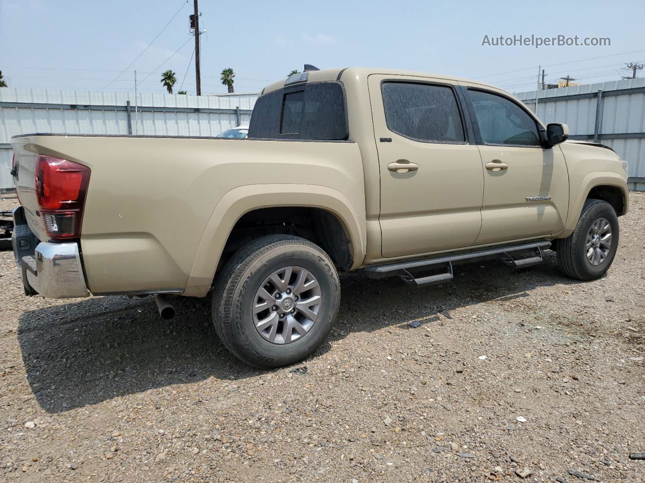 2019 Toyota Tacoma Double Cab Brown vin: 3TMAZ5CN4KM084130