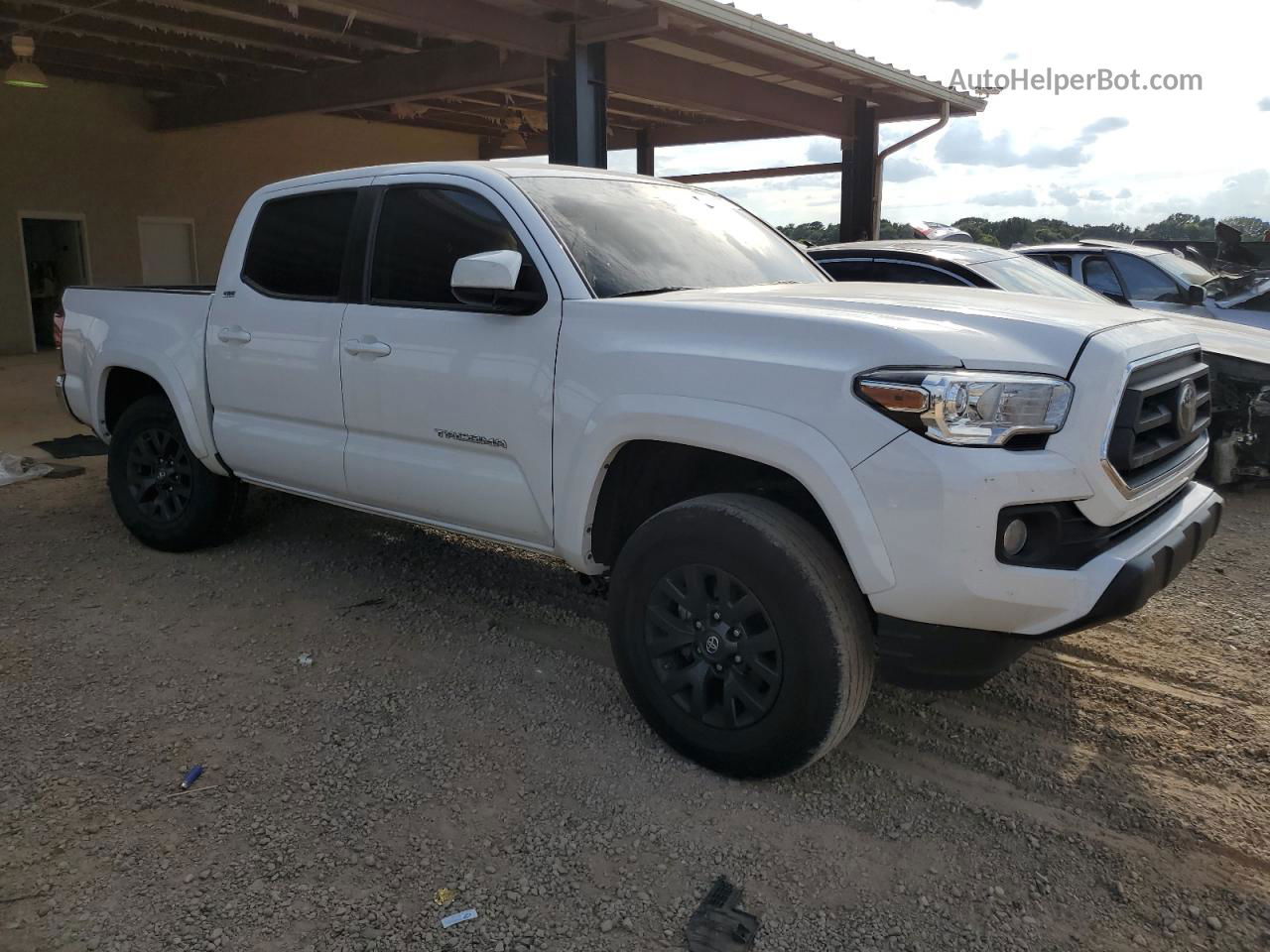 2020 Toyota Tacoma Double Cab White vin: 3TMAZ5CN4LM116110