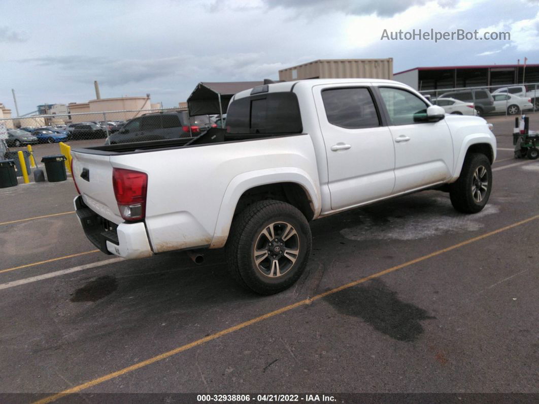 2017 Toyota Tacoma Sr5/trd Sport Белый vin: 3TMAZ5CN5HM037116