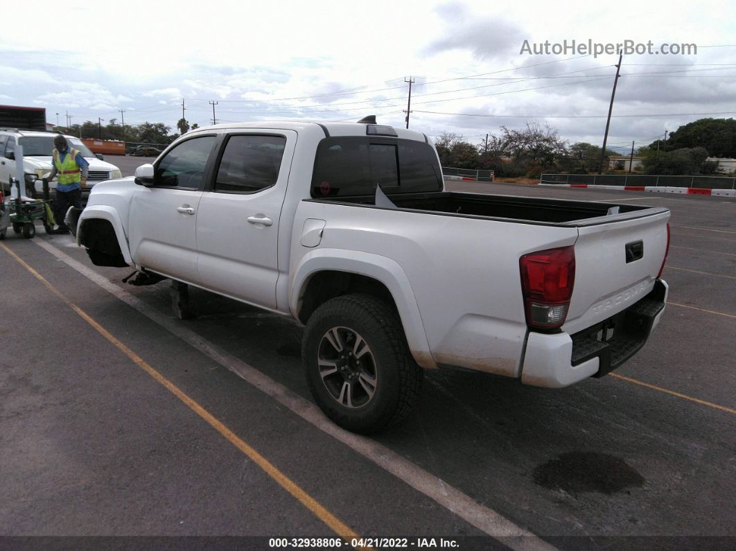 2017 Toyota Tacoma Sr5/trd Sport Белый vin: 3TMAZ5CN5HM037116