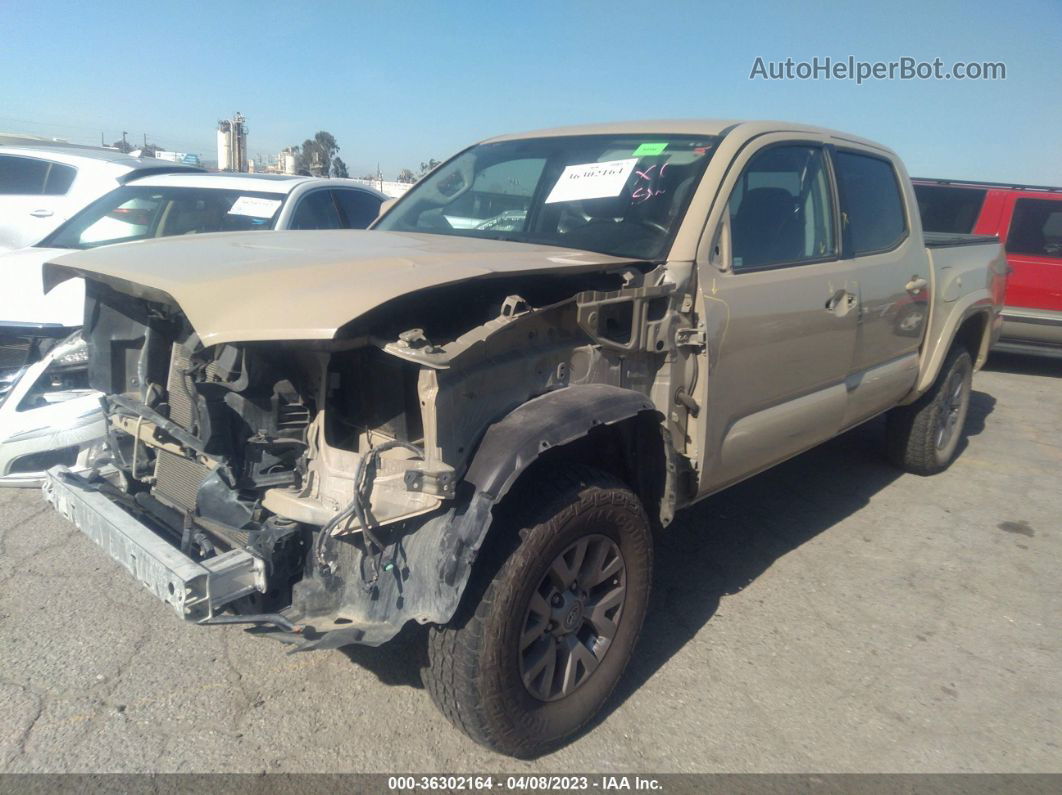 2017 Toyota Tacoma Sr5/trd Sport Beige vin: 3TMAZ5CN5HM039514