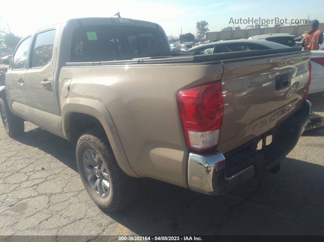 2017 Toyota Tacoma Sr5/trd Sport Beige vin: 3TMAZ5CN5HM039514