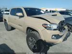 2017 Toyota Tacoma Sr5/trd Sport Beige vin: 3TMAZ5CN5HM043479