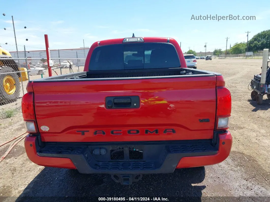 2019 Toyota Tacoma Trd Sport Red vin: 3TMAZ5CN5KM094441