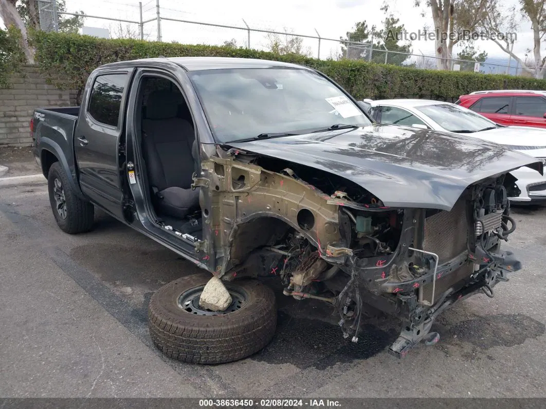 2019 Toyota Tacoma Trd Off Road Gray vin: 3TMAZ5CN5KM109374