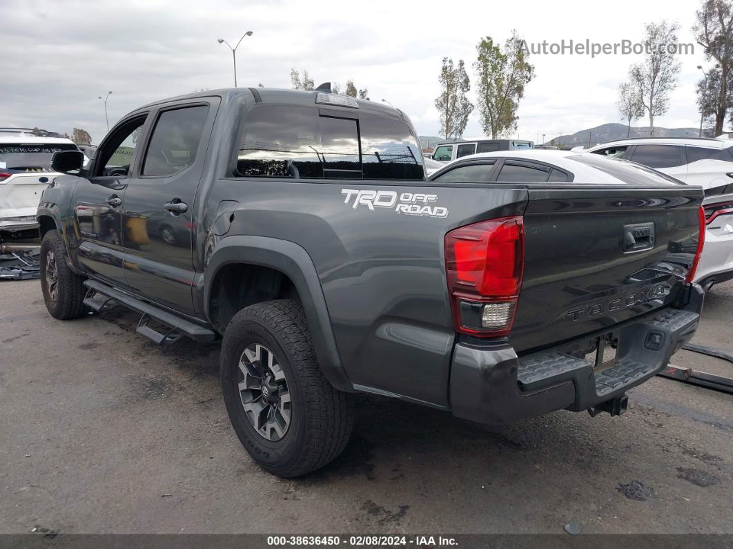 2019 Toyota Tacoma Trd Off Road Серый vin: 3TMAZ5CN5KM109374