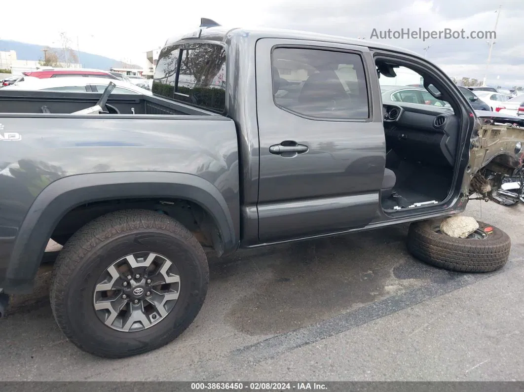 2019 Toyota Tacoma Trd Off Road Серый vin: 3TMAZ5CN5KM109374