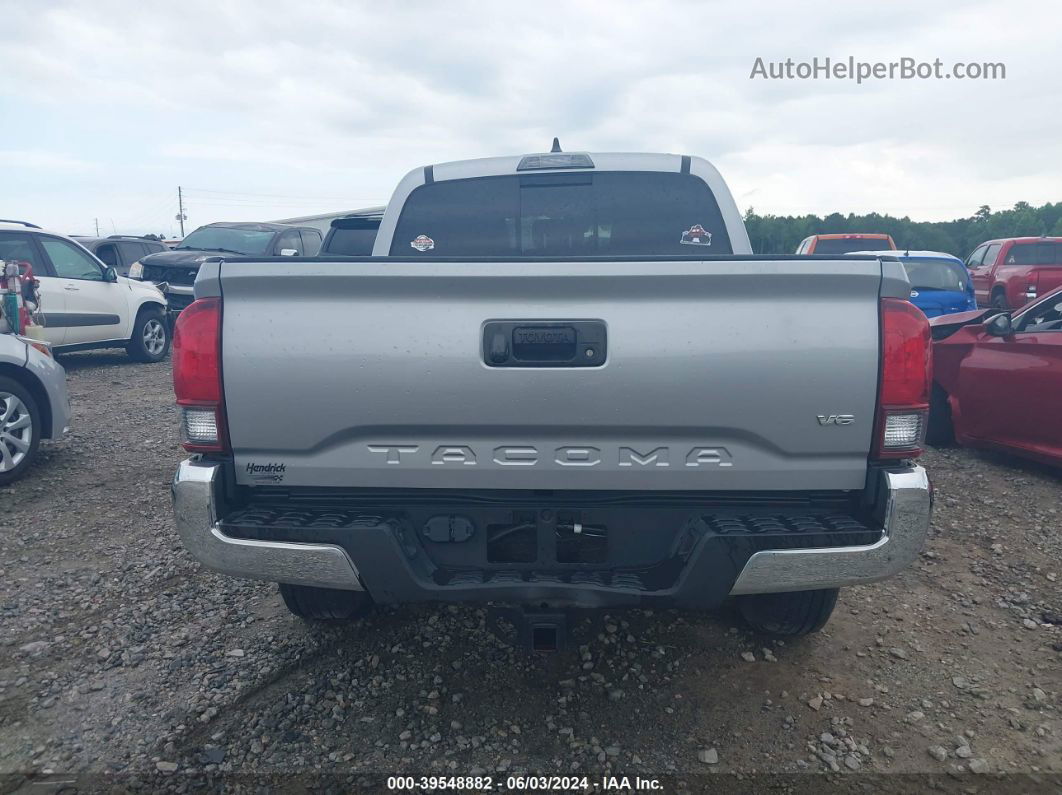 2020 Toyota Tacoma Sr5 V6 Silver vin: 3TMAZ5CN5LM129271