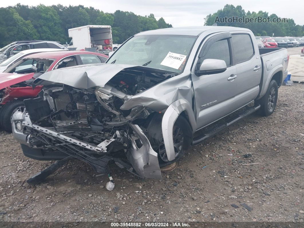 2020 Toyota Tacoma Sr5 V6 Silver vin: 3TMAZ5CN5LM129271