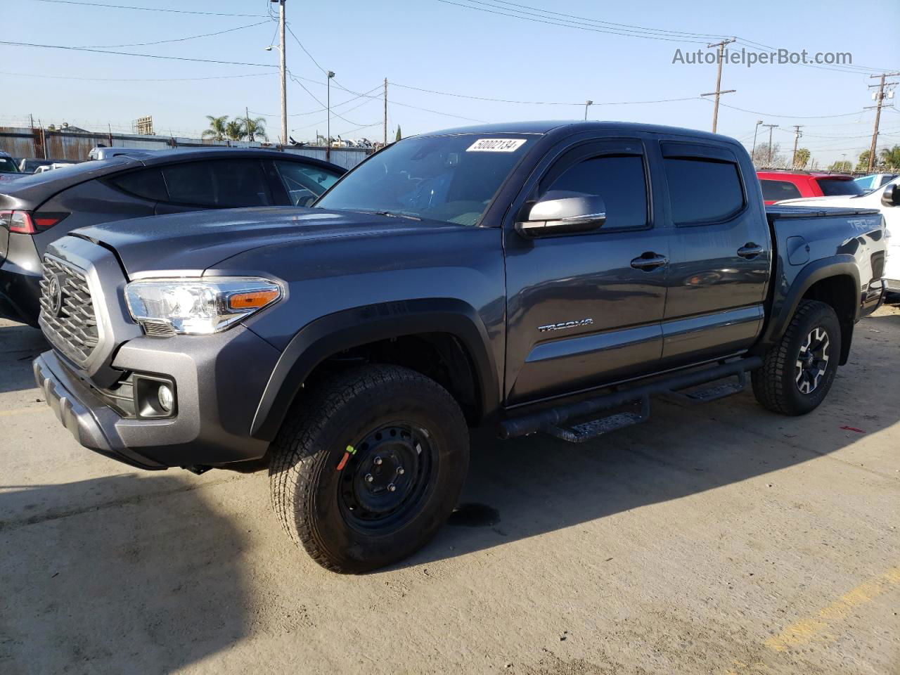 2020 Toyota Tacoma Double Cab Серый vin: 3TMAZ5CN5LM132428