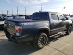 2020 Toyota Tacoma Double Cab Gray vin: 3TMAZ5CN5LM132428