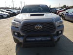 2020 Toyota Tacoma Double Cab Gray vin: 3TMAZ5CN5LM134759