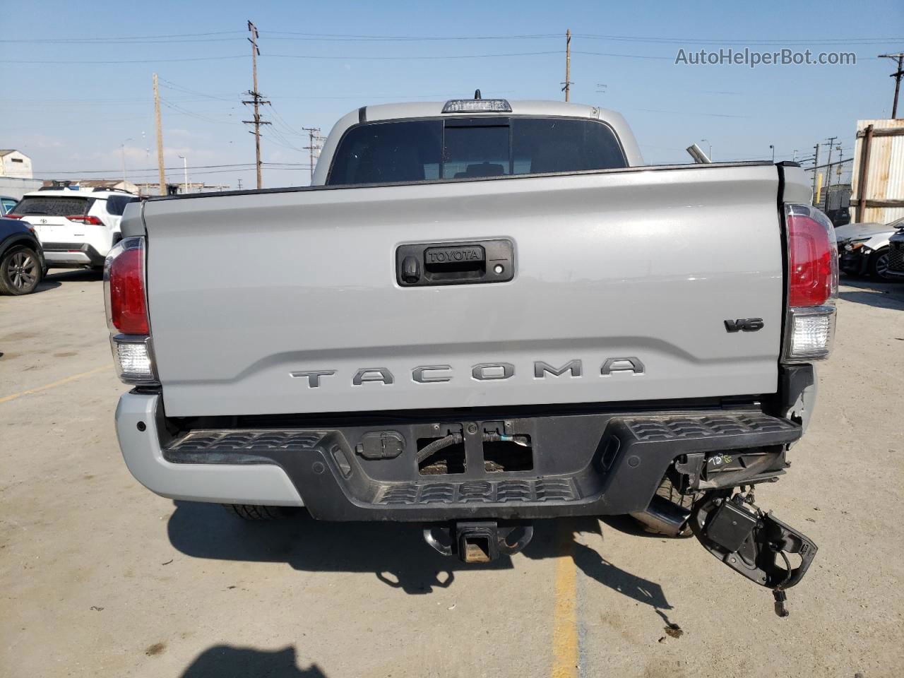 2020 Toyota Tacoma Double Cab Gray vin: 3TMAZ5CN5LM134759