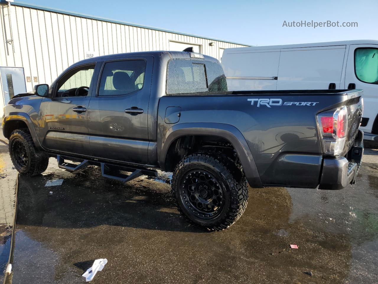 2020 Toyota Tacoma Double Cab Gray vin: 3TMAZ5CN5LM134924