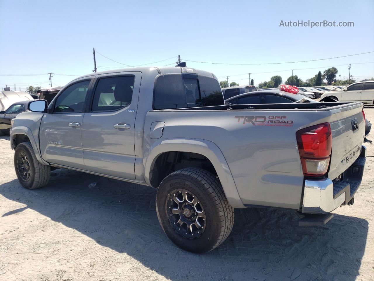 2021 Toyota Tacoma Double Cab Gray vin: 3TMAZ5CN5MM141146