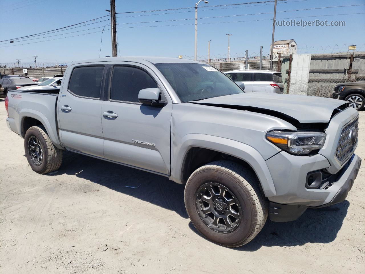 2021 Toyota Tacoma Double Cab Серый vin: 3TMAZ5CN5MM141146