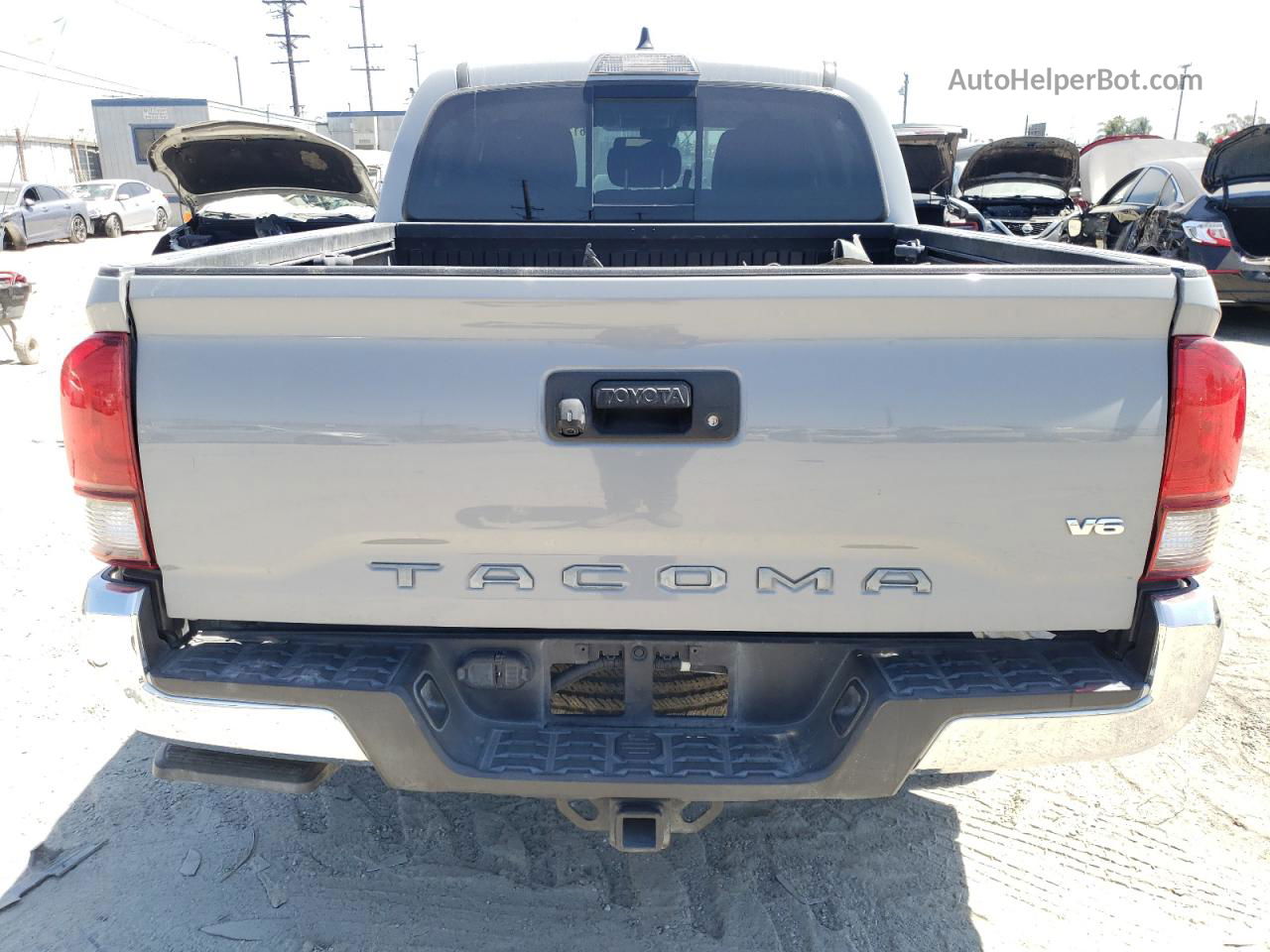 2021 Toyota Tacoma Double Cab Gray vin: 3TMAZ5CN5MM141146