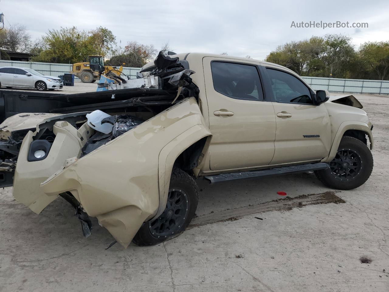 2020 Toyota Tacoma Double Cab Tan vin: 3TMAZ5CN6LM114939