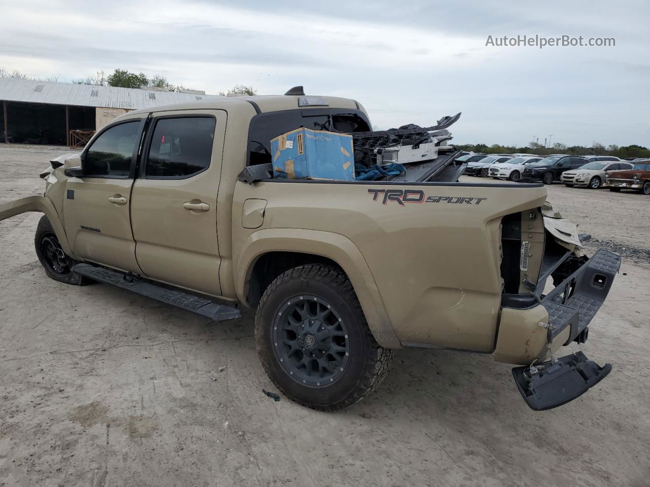 2020 Toyota Tacoma Double Cab Tan vin: 3TMAZ5CN6LM114939