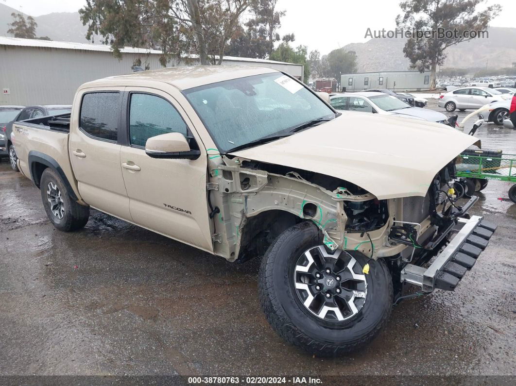 2020 Toyota Tacoma Trd Off-road Cream vin: 3TMAZ5CN6LM126394