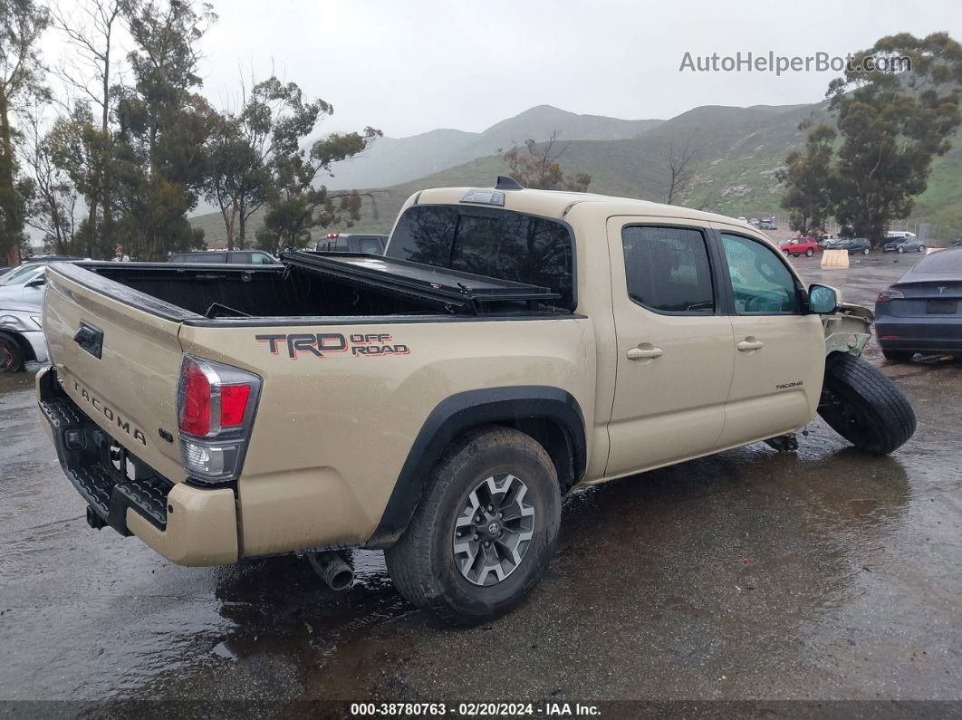 2020 Toyota Tacoma Trd Off-road Кремовый vin: 3TMAZ5CN6LM126394