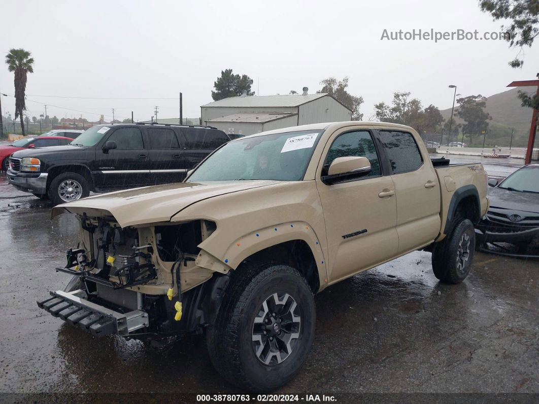 2020 Toyota Tacoma Trd Off-road Cream vin: 3TMAZ5CN6LM126394