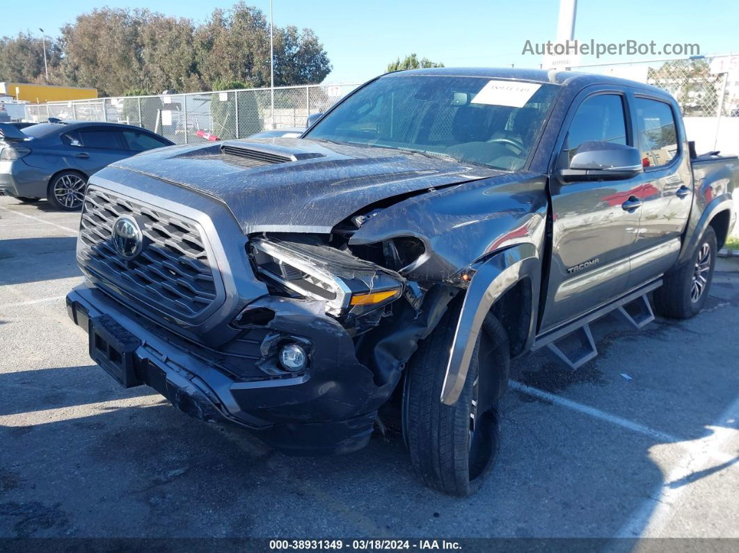 2020 Toyota Tacoma Trd Sport Gray vin: 3TMAZ5CN6LM139467