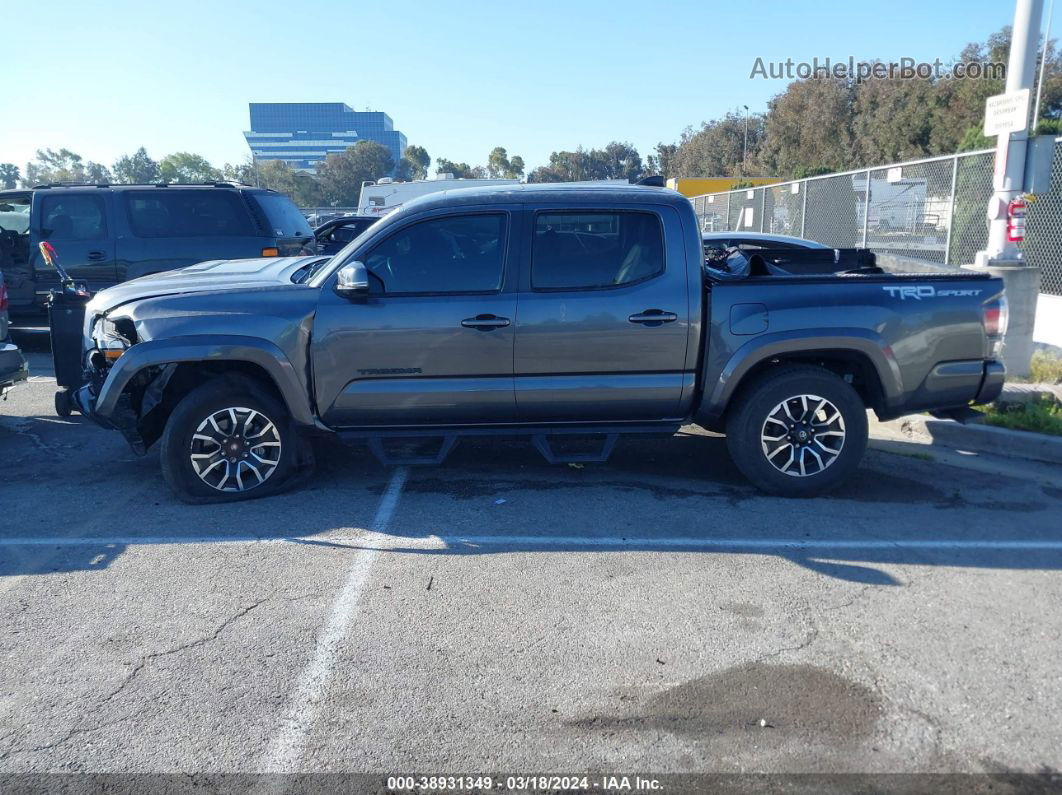 2020 Toyota Tacoma Trd Sport Gray vin: 3TMAZ5CN6LM139467