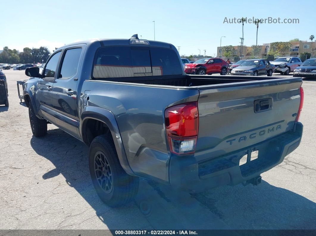 2021 Toyota Tacoma Sr5 V6 Gray vin: 3TMAZ5CN6MM149482