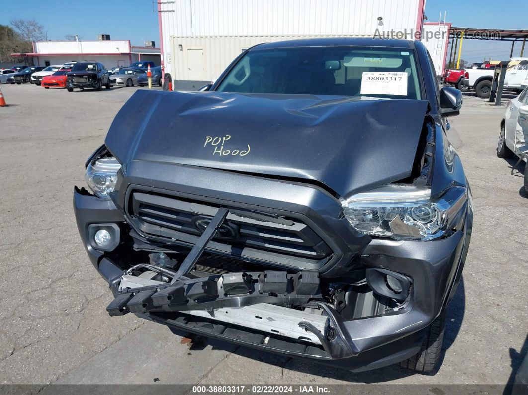 2021 Toyota Tacoma Sr5 V6 Серый vin: 3TMAZ5CN6MM149482