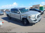 2017 Toyota Tacoma Sr5 V6 Silver vin: 3TMAZ5CN7HM031124