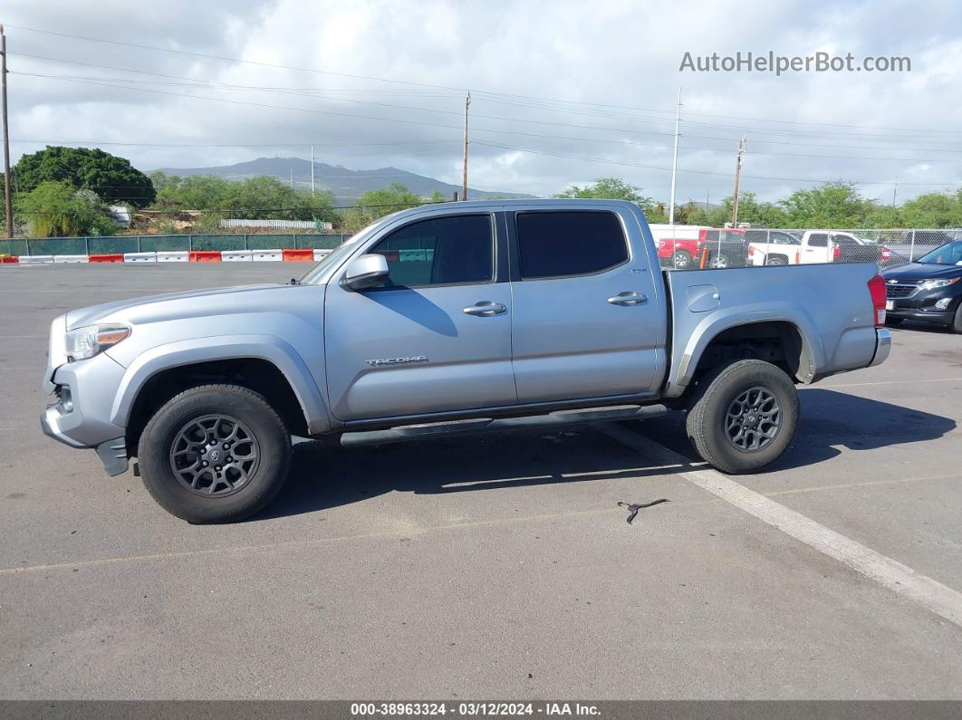 2017 Toyota Tacoma Sr5 V6 Silver vin: 3TMAZ5CN7HM031124