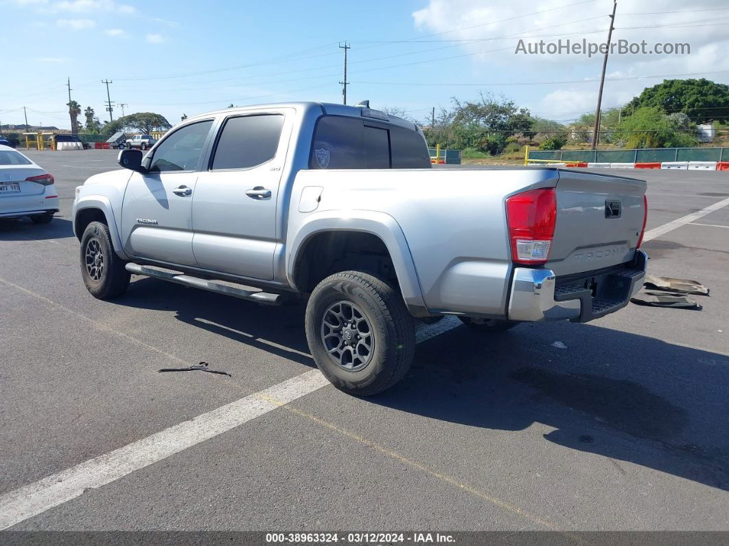 2017 Toyota Tacoma Sr5 V6 Silver vin: 3TMAZ5CN7HM031124