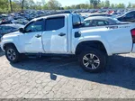 2019 Toyota Tacoma Trd Sport White vin: 3TMAZ5CN7KM099799