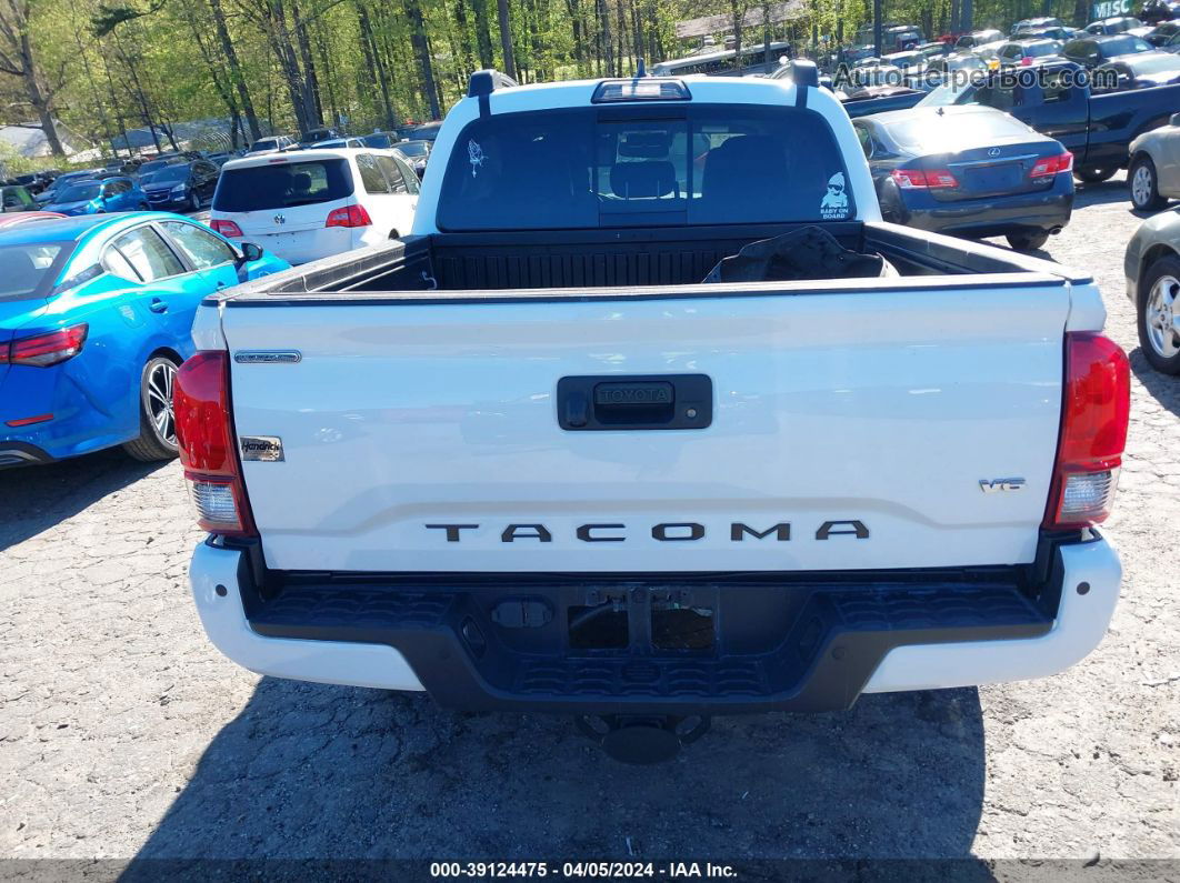 2019 Toyota Tacoma Trd Sport White vin: 3TMAZ5CN7KM099799